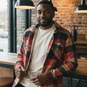 Men's i 5 Premium Apparel Flannel Shirt/Jacket